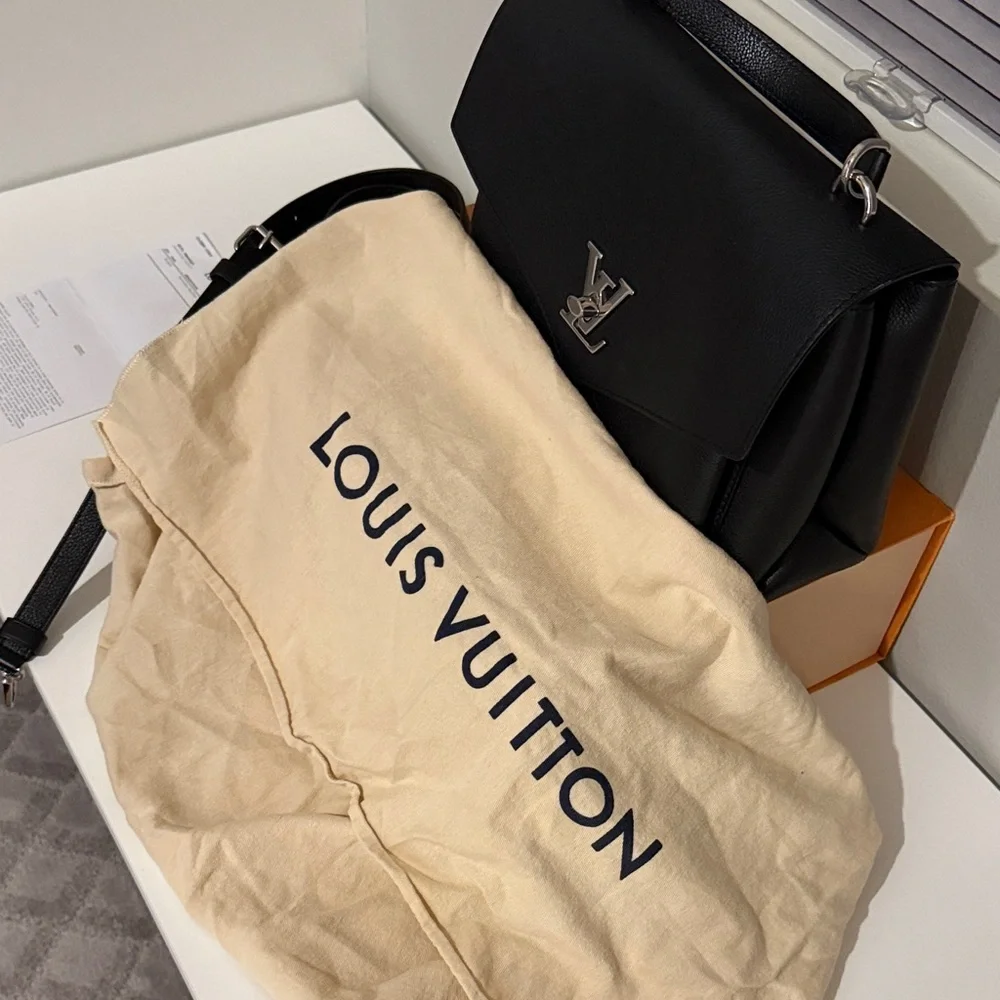Louis Vuitton Black Satchel with Silver Accents - Picture 13 of 13